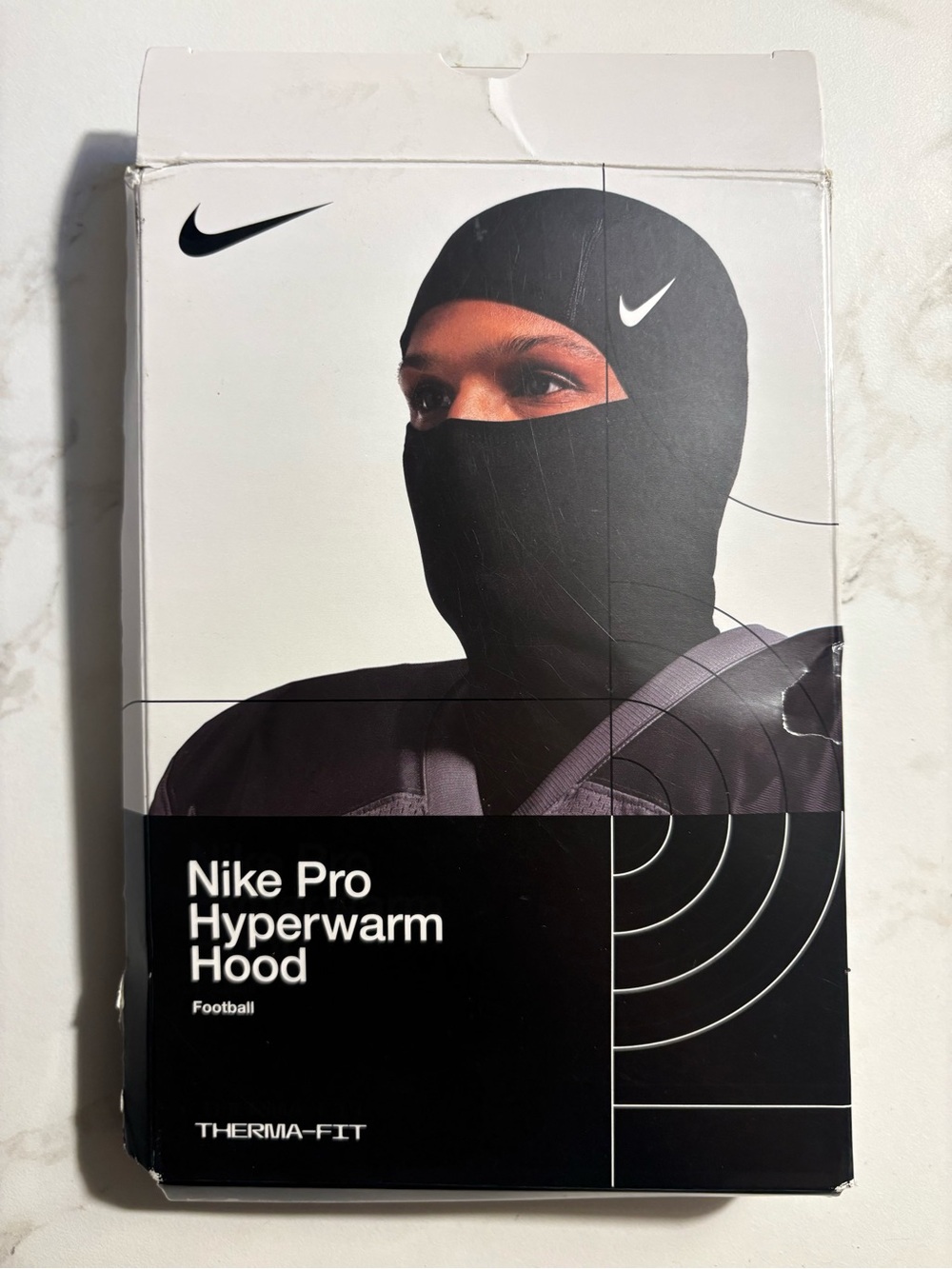 Nike Pro Hyperwarm Hood Face Mask - Black
